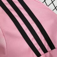 24-25 Real Madrid Soccer Jersey Pink White - view 8