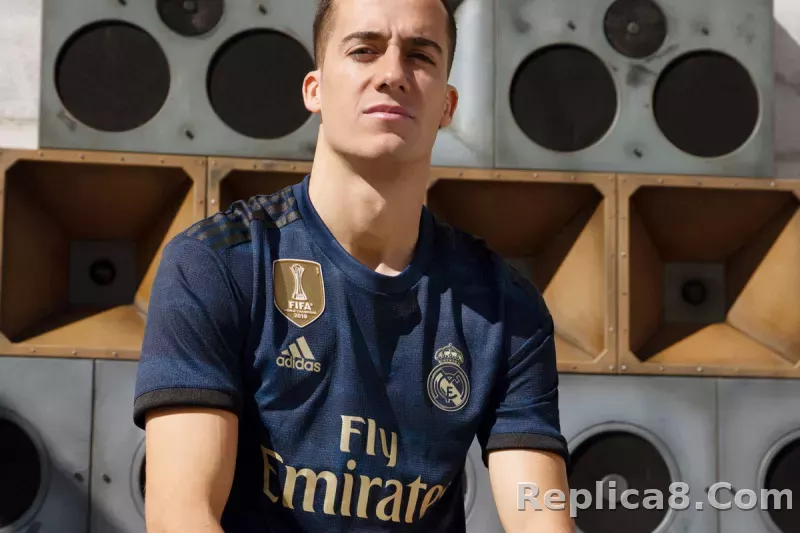 19-20 Real Madrid Away Retro Jersey Player version - detail