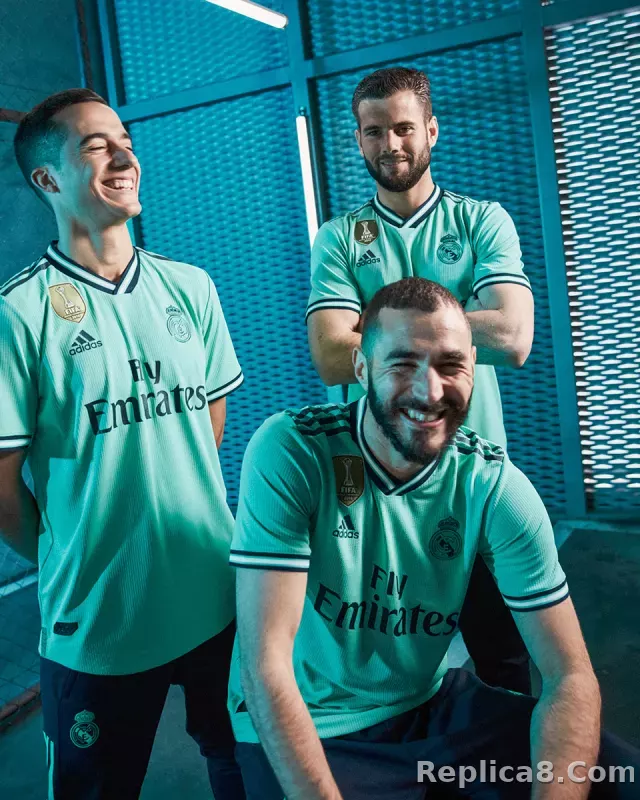 19-20 Real Madrid Second Away Retro Jersey Player version - detail