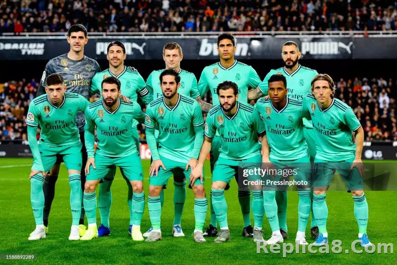 19-20 Real Madrid Second Away Retro Jersey Player version - detail