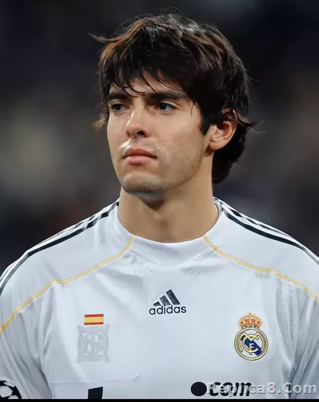 2009/10 Real Madrid Home Retro Jersey Player Edition Long Sleeve - detail