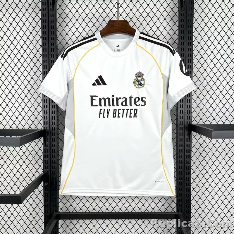 25-26 Real Madrid Home Soccer Jersey