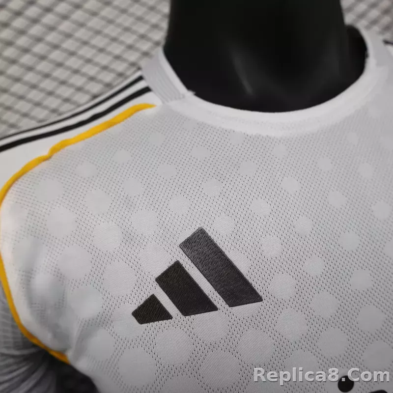 25-26 Real Madrid Home Soccer Jersey Player Version - detail