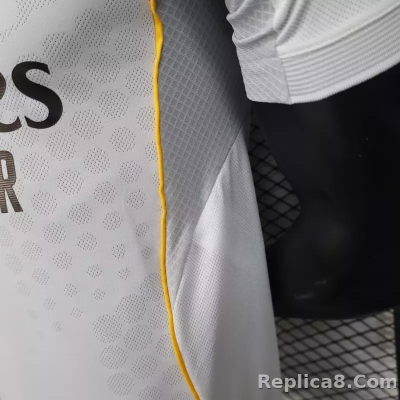 25-26 Real Madrid Home Soccer Jersey Player Version - detail