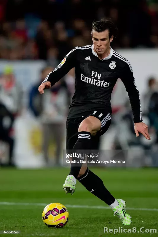 2014/15 Real Madrid Third Away Retro Jersey Player Version Long Sleeve - detail
