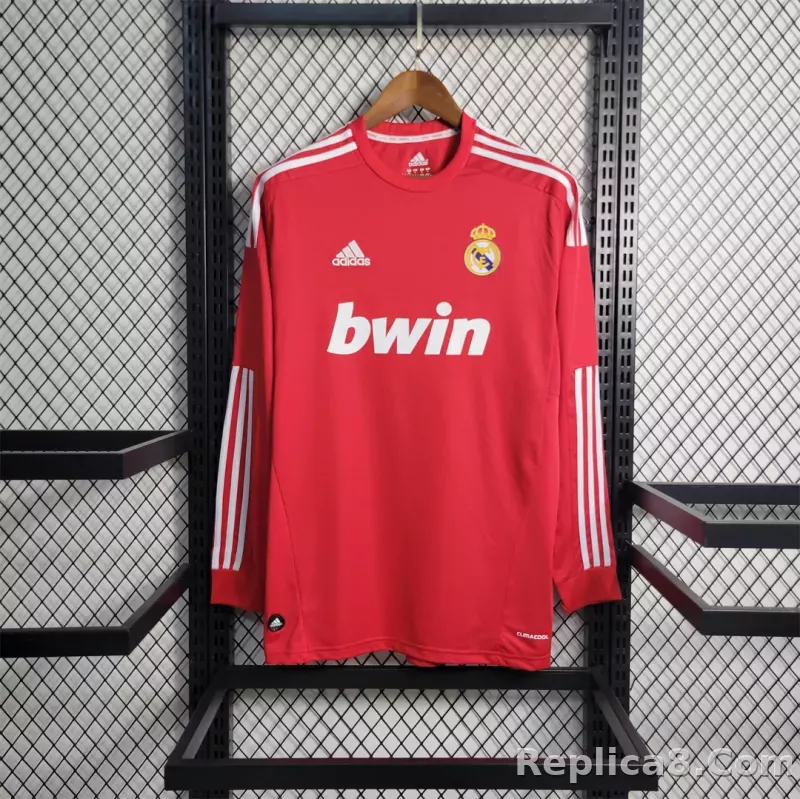 11-12 Real Madrid Away Retro Jersey Lond Sleeve