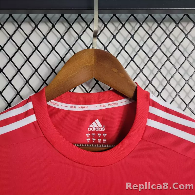11-12 Real Madrid Away Retro Jersey Lond Sleeve - detail