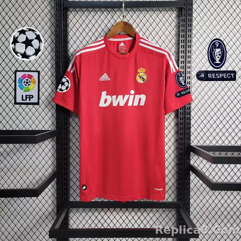 11-12 Real Madrid Away Retro Jersey - detail