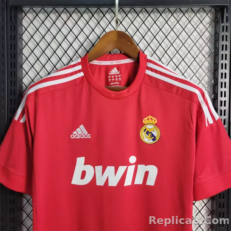 11-12 Real Madrid Away Retro Jersey - detail