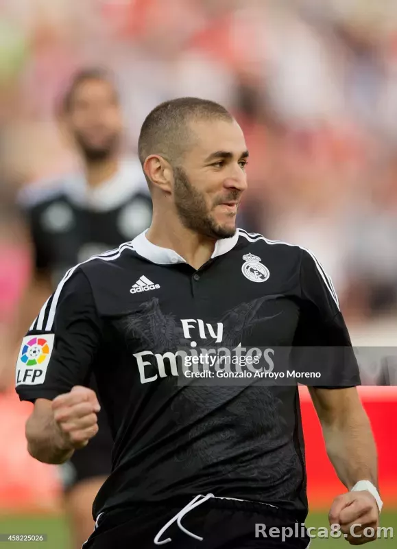 2014/15 Real Madrid Third Away Retro Jersey Player Version - detail