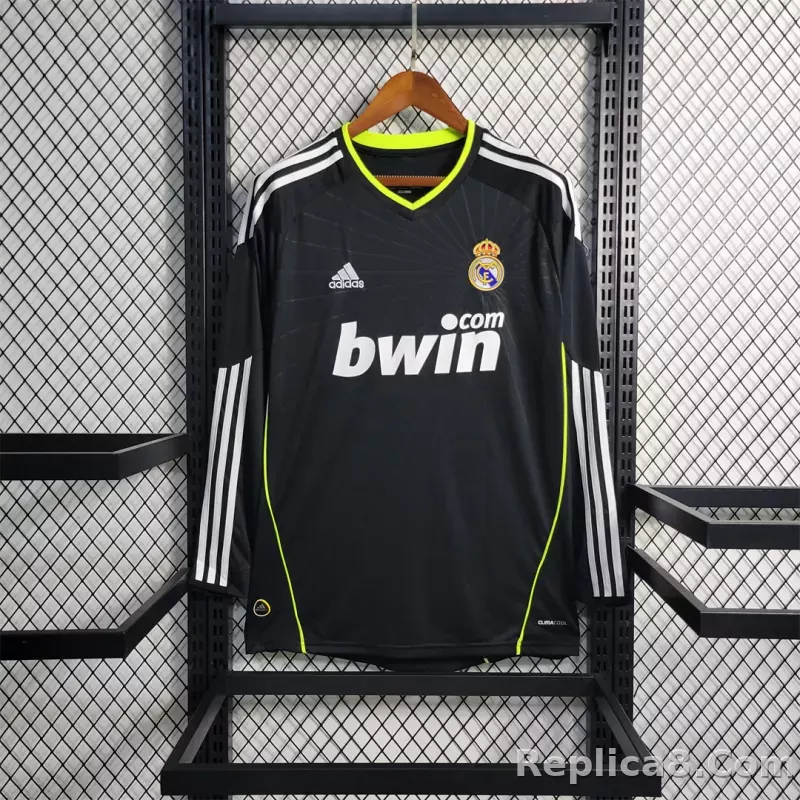 2010/11 Real Madrid Away Retro Jersey Long Sleeve