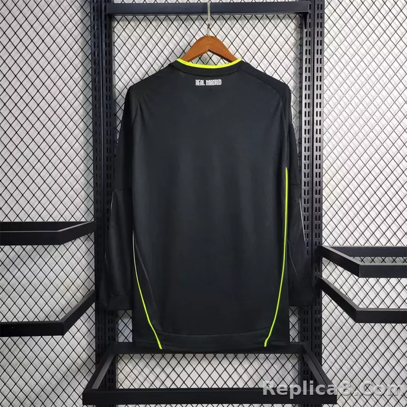 2010/11 Real Madrid Away Retro Jersey Long Sleeve - detail