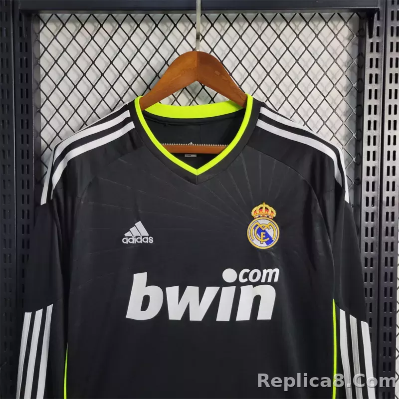 2010/11 Real Madrid Away Retro Jersey Long Sleeve - detail