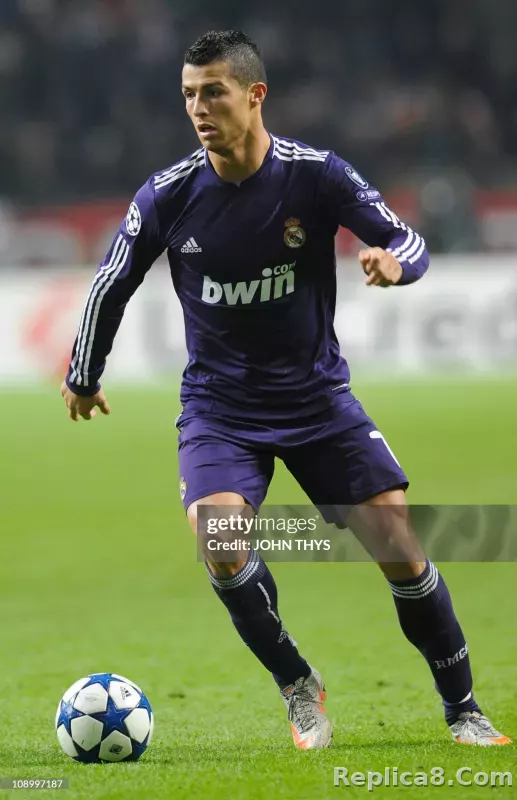 2010/11 Real Madrid Third Away Retro Jersey Player Version - detail
