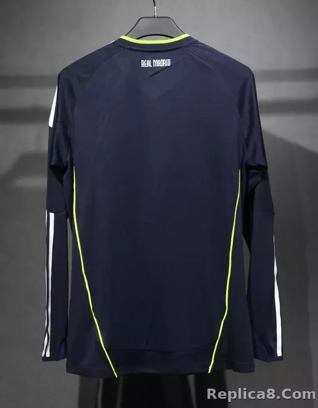 2010/11 Real Madrid Away Retro Jersey Player Version Long Sleeve - detail