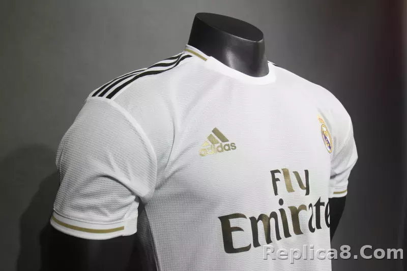19-20 Real Madrid Home Retro Jersey Player version - detail