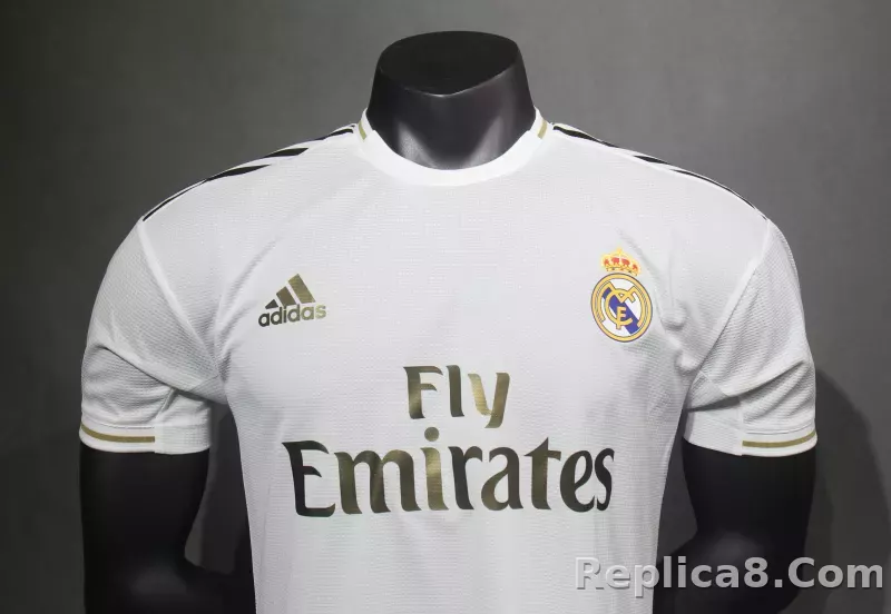 19-20 Real Madrid Home Retro Jersey Player version - detail