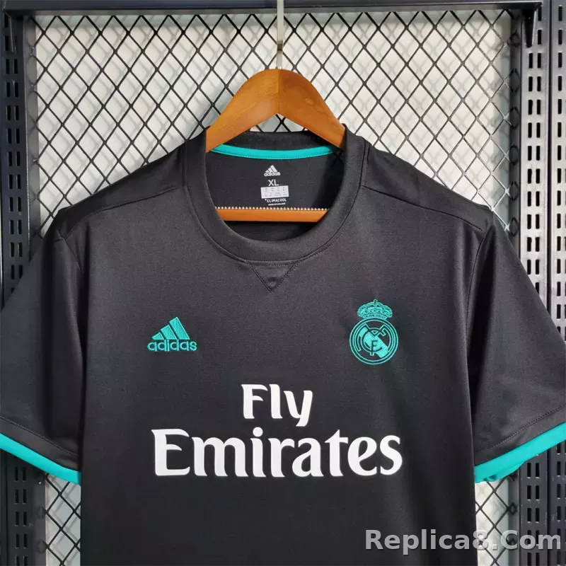 17-18 Real Madrid Away Retro Jersey - detail