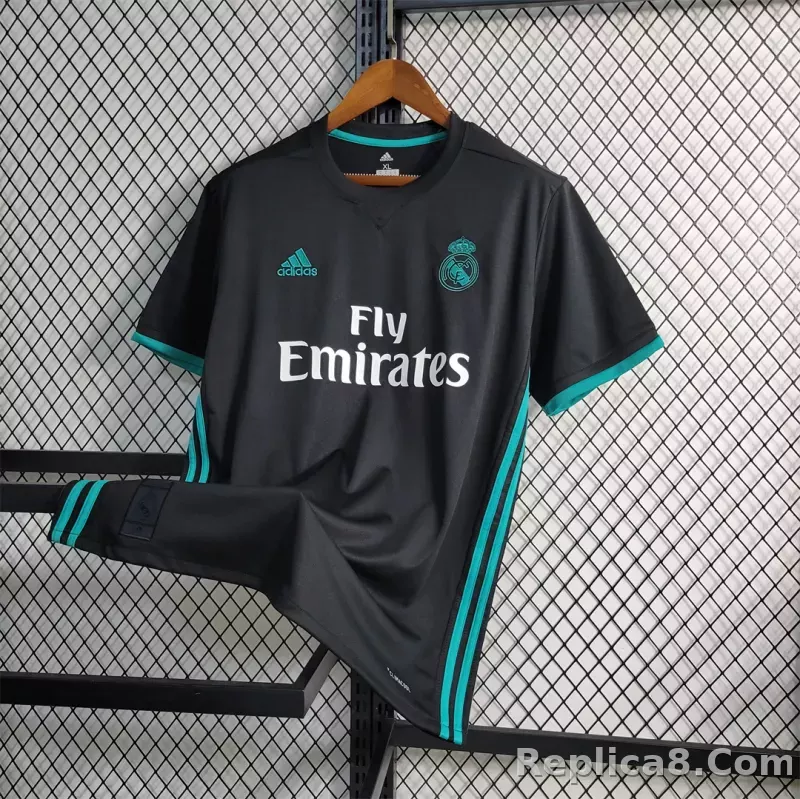 17-18 Real Madrid Away Retro Jersey - detail