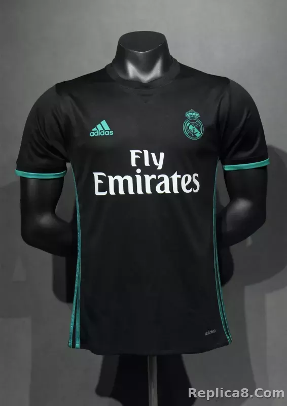 17-18 Real Madrid Away Retro Jersey Player Version
