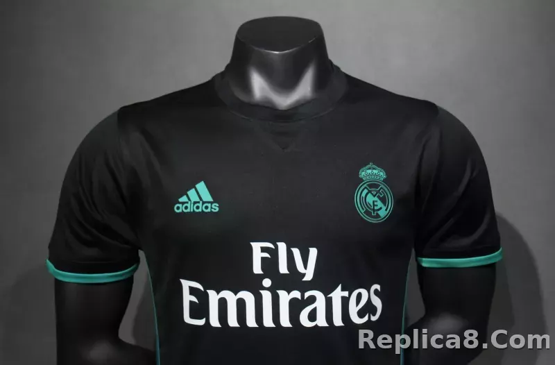 17-18 Real Madrid Away Retro Jersey Player Version - detail
