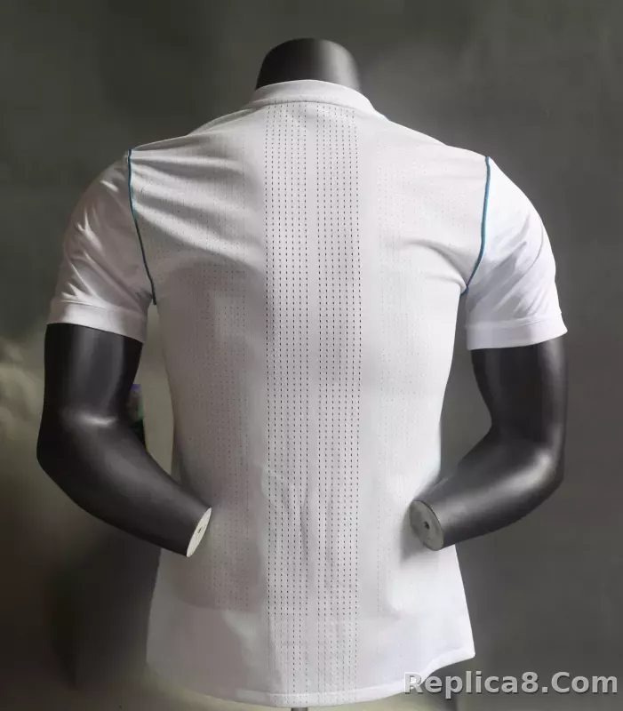 17-18 Real Madrid Home Retro Jersey Player Version - detail