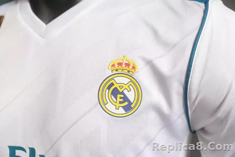 17-18 Real Madrid Home Retro Jersey Player Version - detail