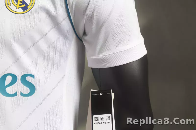 17-18 Real Madrid Home Retro Jersey Player Version - detail
