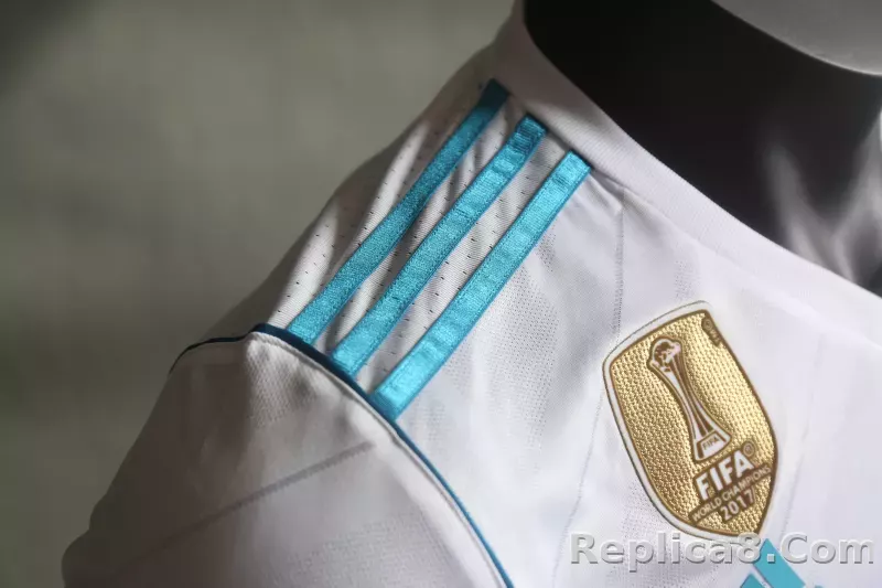17-18 Real Madrid Home Retro Jersey Player Version - detail
