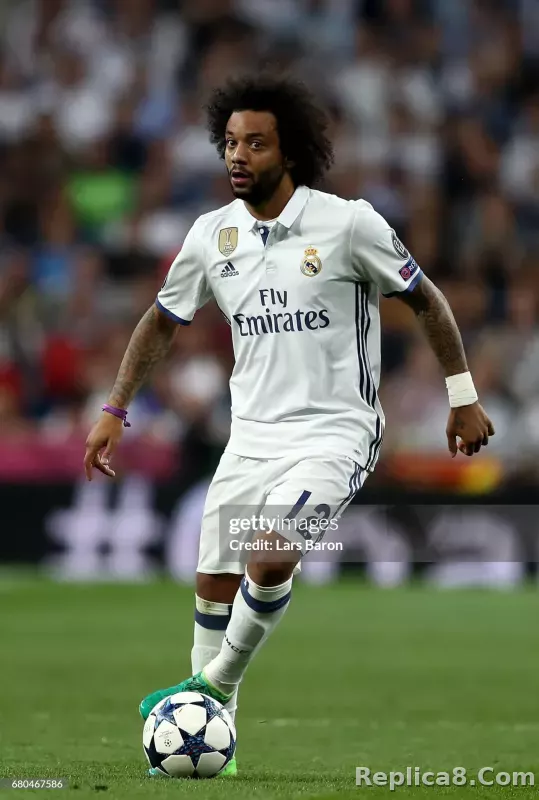 16-17 Real Madrid Home Retro Jersey Player Version - detail