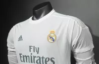 2015-16 Real Madrid Home Retro Jersey Player Version Long Sleeve - view 3