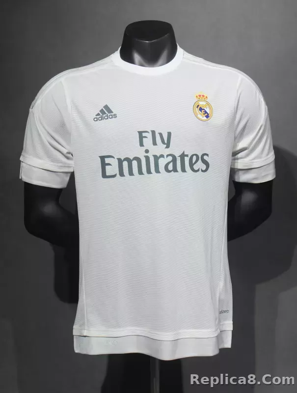 2015-16 Real Madrid Home Retro Jersey Player Version