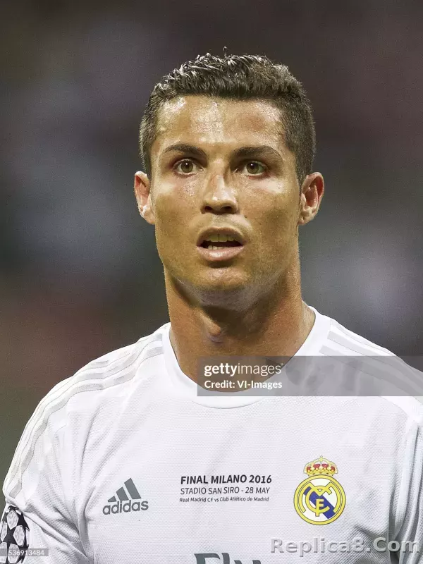 2015-16 Real Madrid Home Retro Jersey Player Version - detail