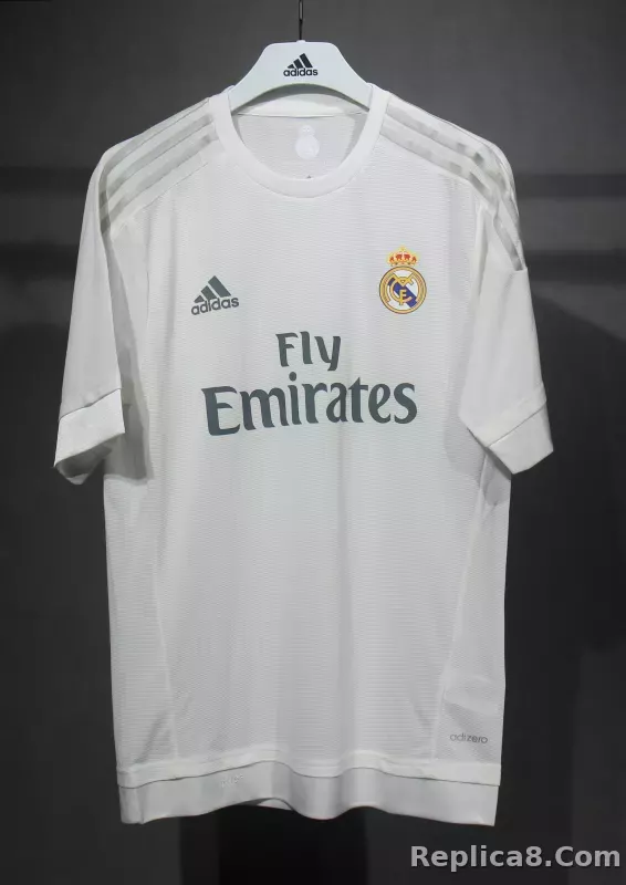 2015-16 Real Madrid Home Retro Jersey Player Version - detail