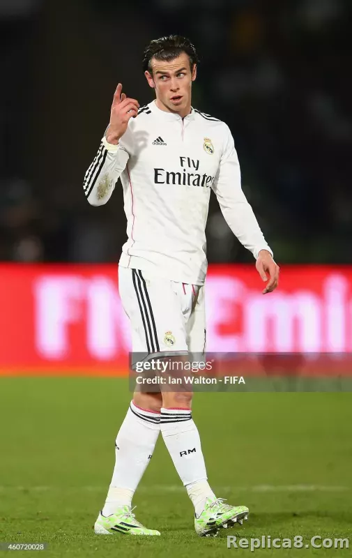 2014/15 Real Madrid Home Retro Jersey Player Version Long Sleeve - detail