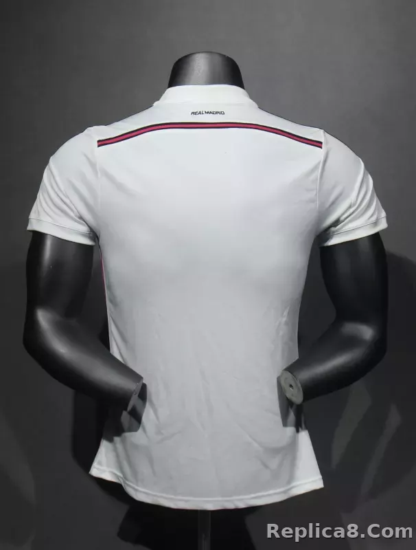 2014/15 Real Madrid Home Retro Jersey Player Version - detail