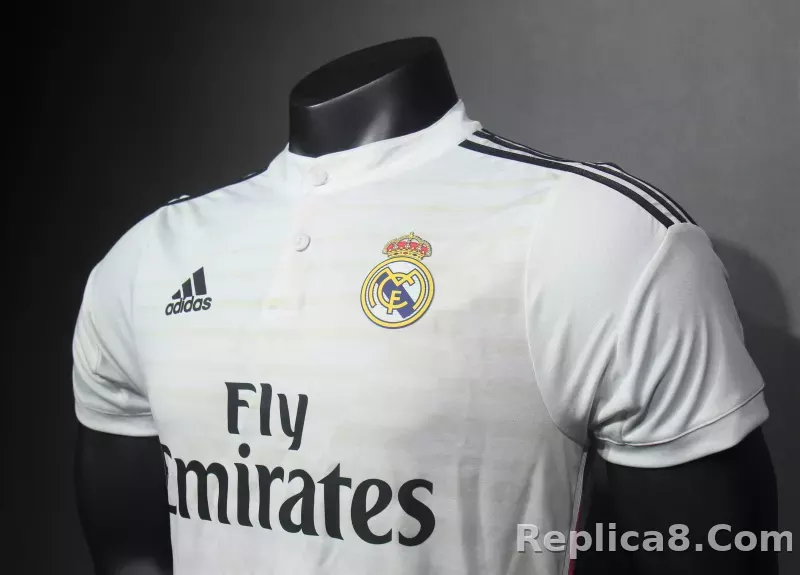 2014/15 Real Madrid Home Retro Jersey Player Version - detail