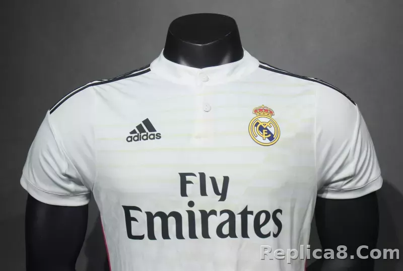 2014/15 Real Madrid Home Retro Jersey Player Version - detail