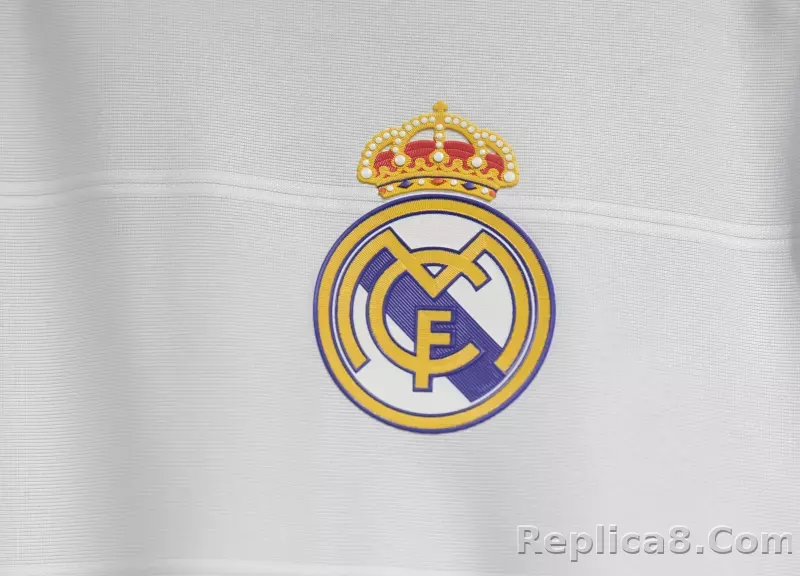2013/14 Real Madrid Home Retro Jersey Player Version Long Sleeve - detail