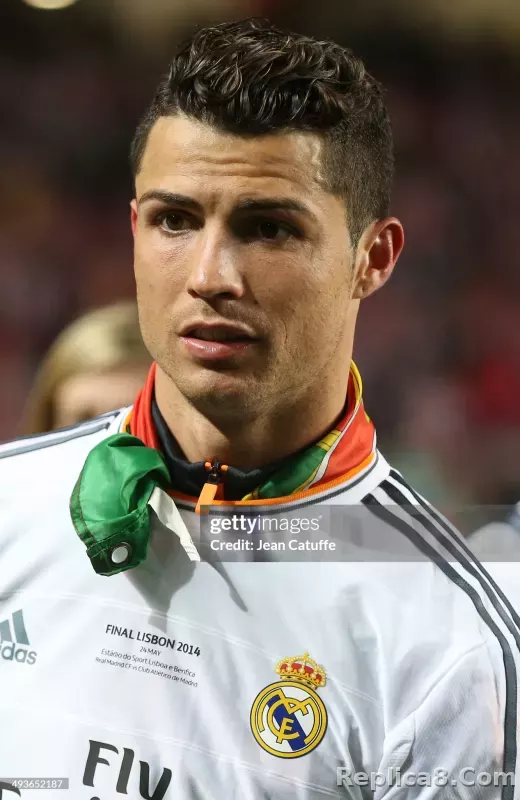2013/14 Real Madrid Home Retro Jersey Player Version Long Sleeve - detail