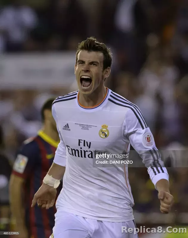 2013/14 Real Madrid Home Retro Jersey Player Version - detail
