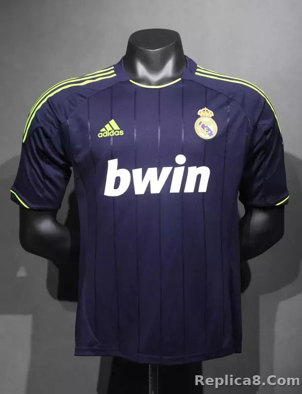 2012-13 Real Madrid Third Away Retro Jersey Player Version