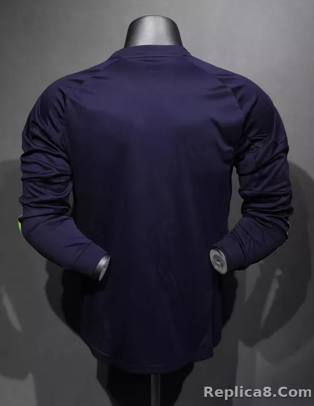 2012-13 Real Madrid Third Away Retro Jersey Player Version Long Sleeve - detail