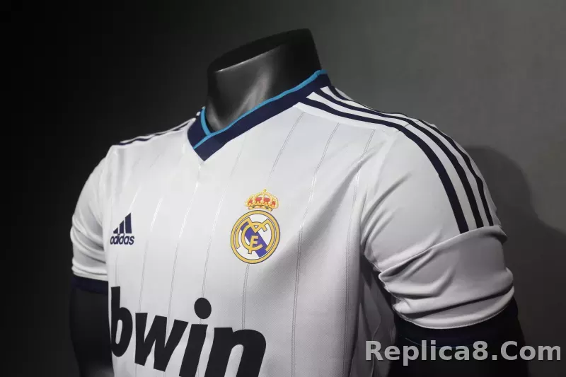 2012/13 Real Madrid Home Retro Jersey Player Version - detail