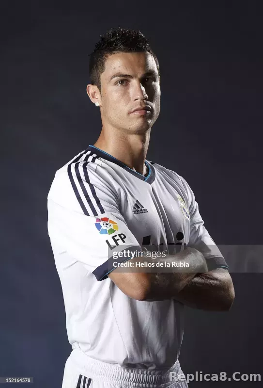2012/13 Real Madrid Home Retro Jersey Player Version - detail