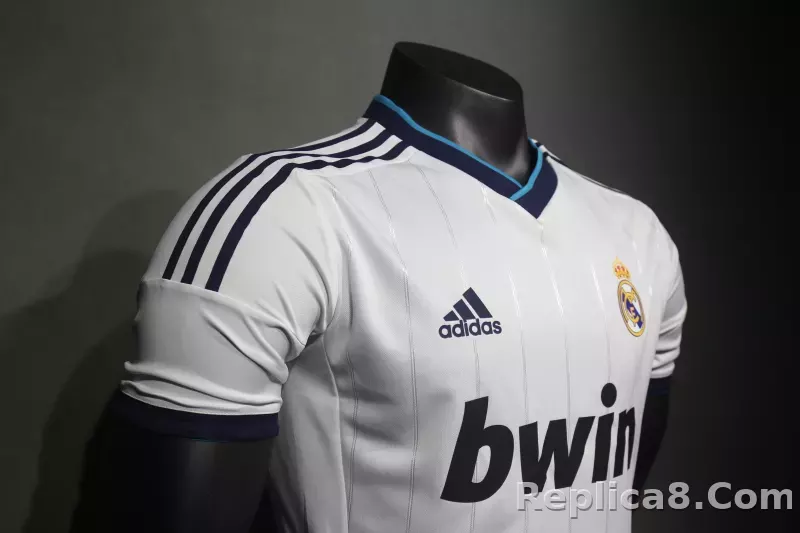 2012/13 Real Madrid Home Retro Jersey Player Version - detail