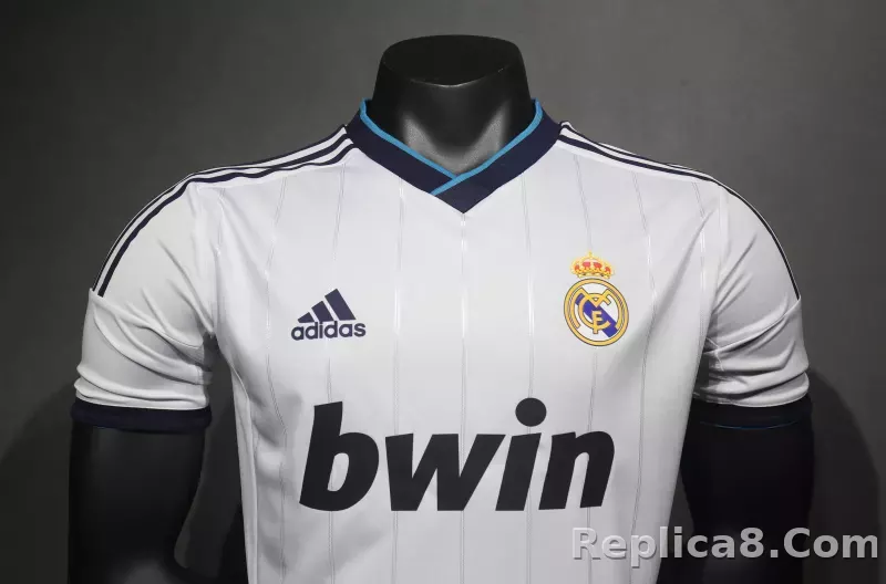 2012/13 Real Madrid Home Retro Jersey Player Version - detail