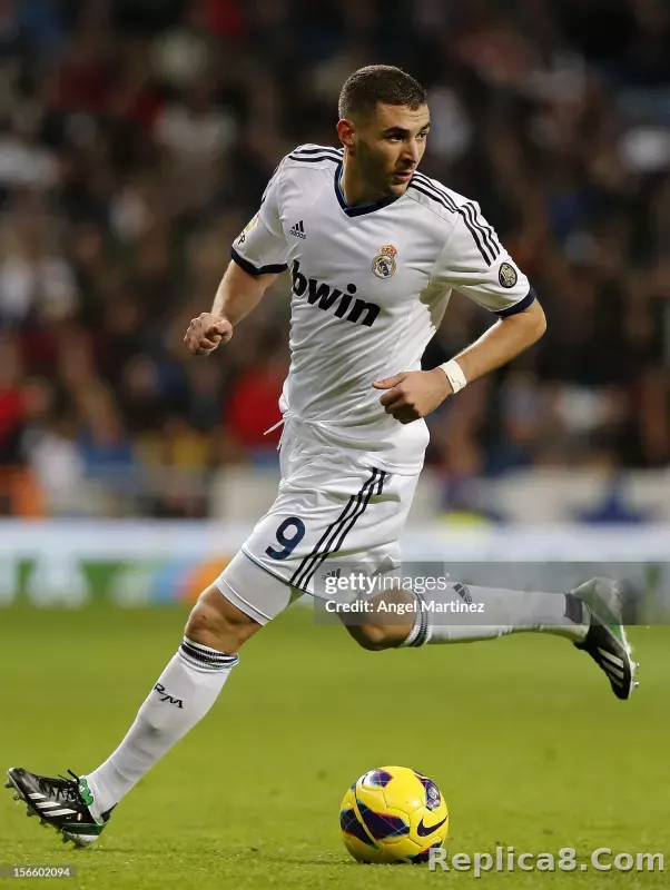 2012/13 Real Madrid Home Retro Jersey Player Version - detail