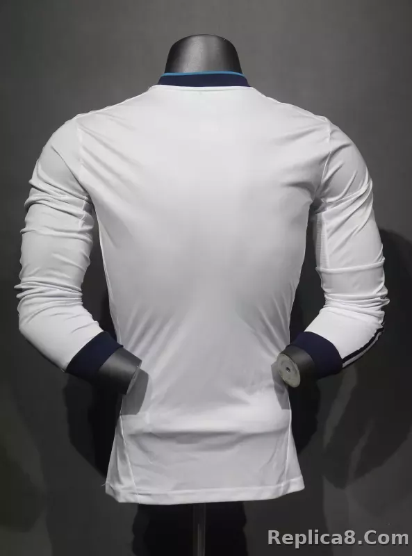 2012/13 Real Madrid Home Retro Jersey Player Version Long Sleeve - detail