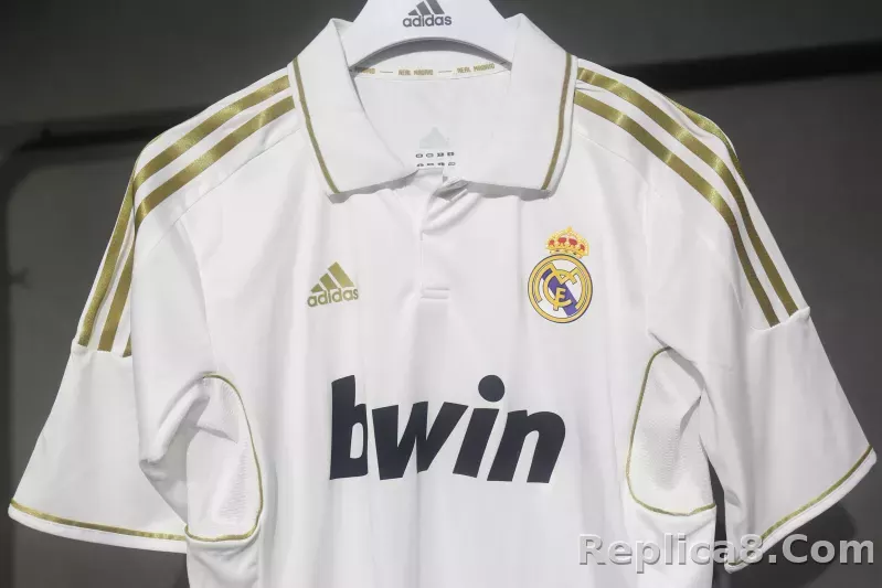 11-12 Real Madrid Home Retro Jersey Player Version - detail